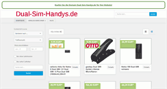 Desktop Screenshot of dual-sim-handys.de