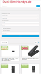 Mobile Screenshot of dual-sim-handys.de